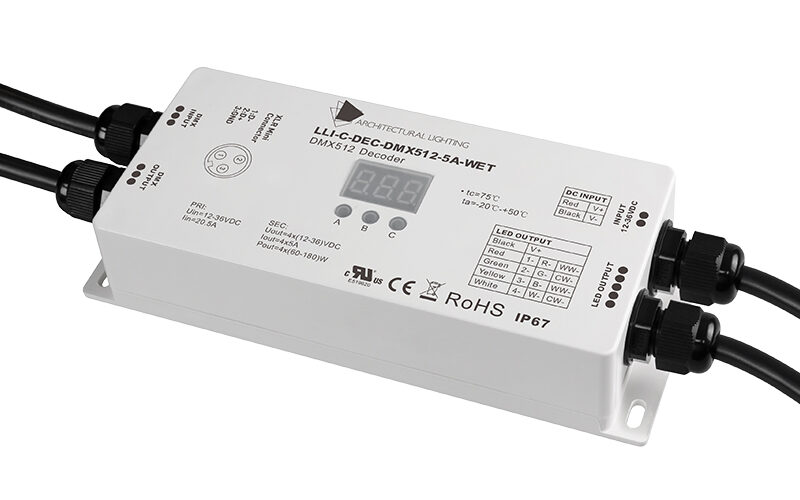 イトウテルミー DMX Decoder Wet – LLI ARCHITECTURAL LIGHTING
