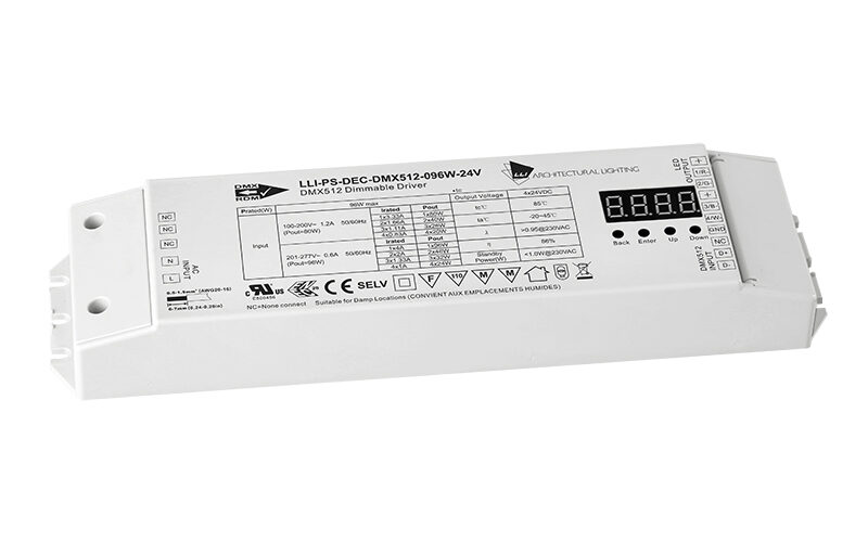 Power Supplies with DMX Decoder – LLI ARCHITECTURAL LIGHTING